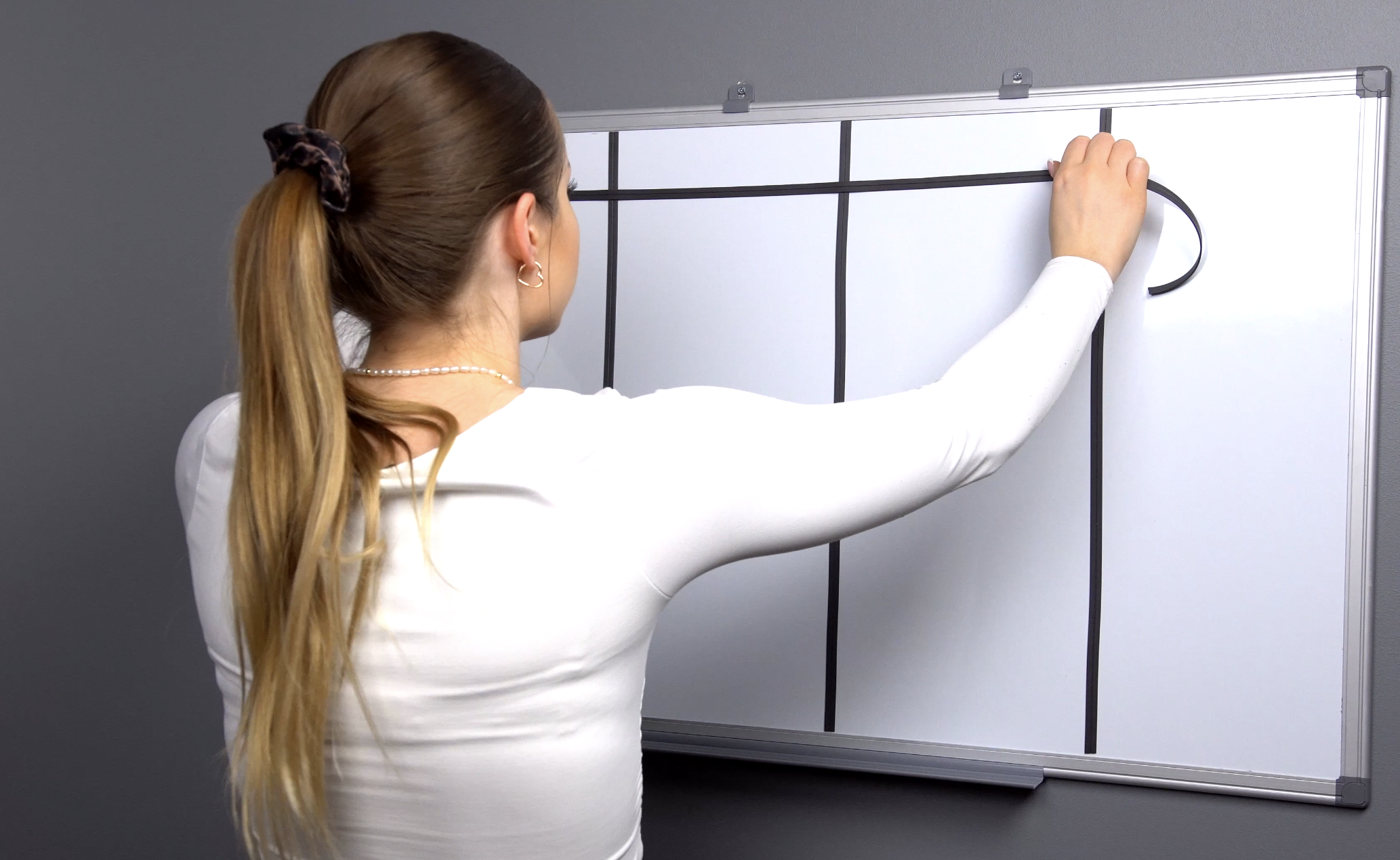 Nastro Magnetico Nero - 5 Metri X 10 Mm, Per Lavagne Magnetiche, Frigo E Whiteboard - Foto 13