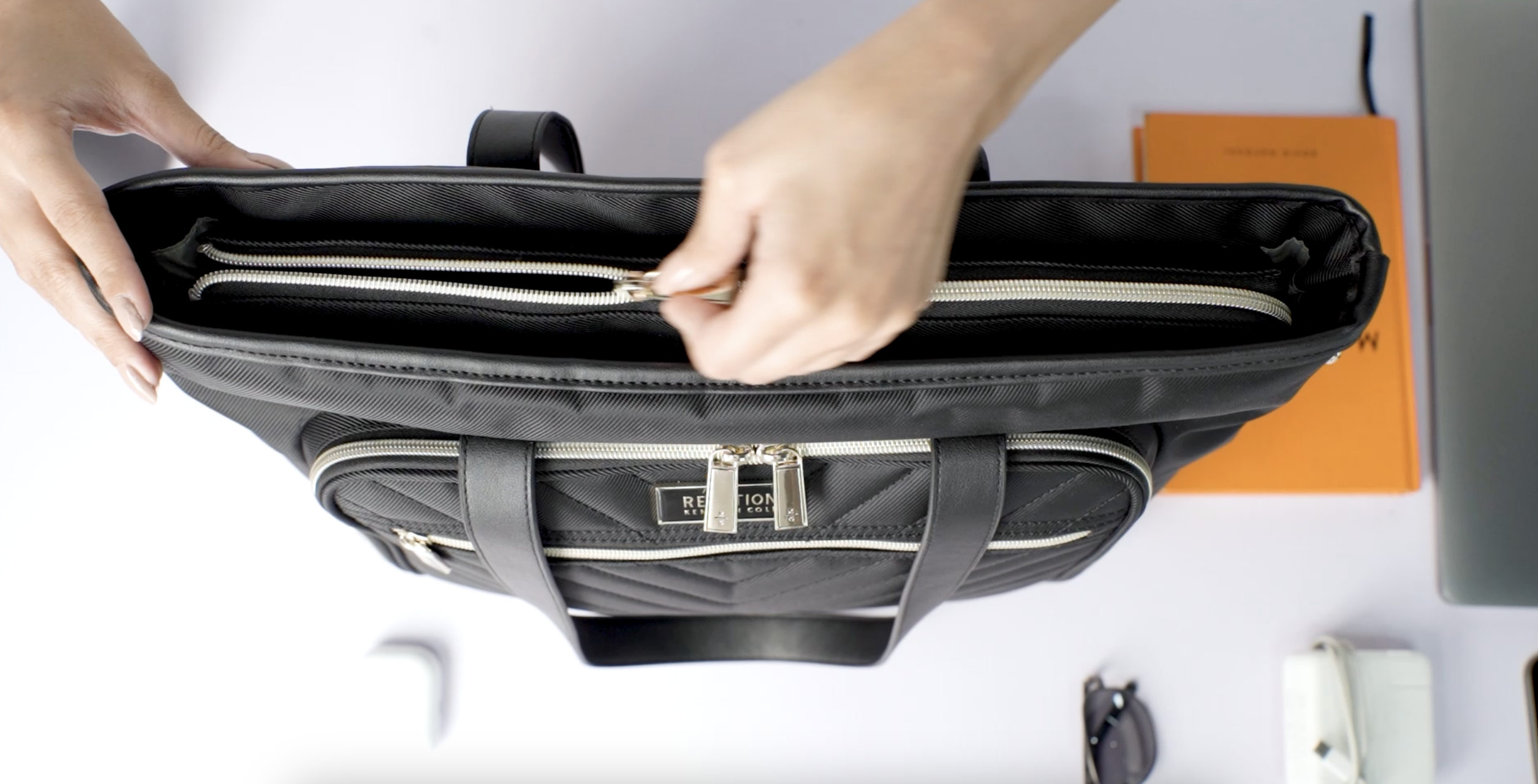 Amazon.com: Kenneth Cole REACTION Chelsea Quilted Chevron 15