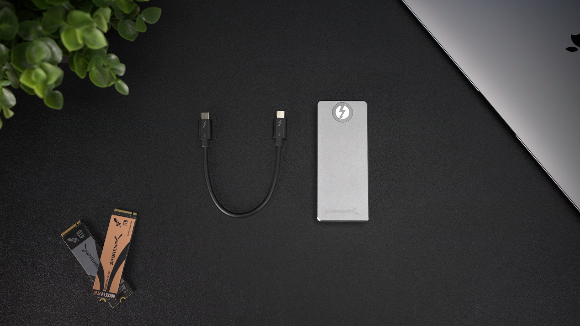 SABRENT M.2 Thunderbolt NVMe Enclosure SSD Docking Station USB C