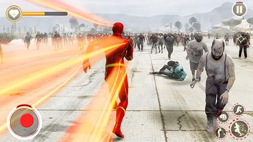 Flash Light Speed Hero Games - Flying Hero Flash Games 3D - Superhero Games For Kids 2024