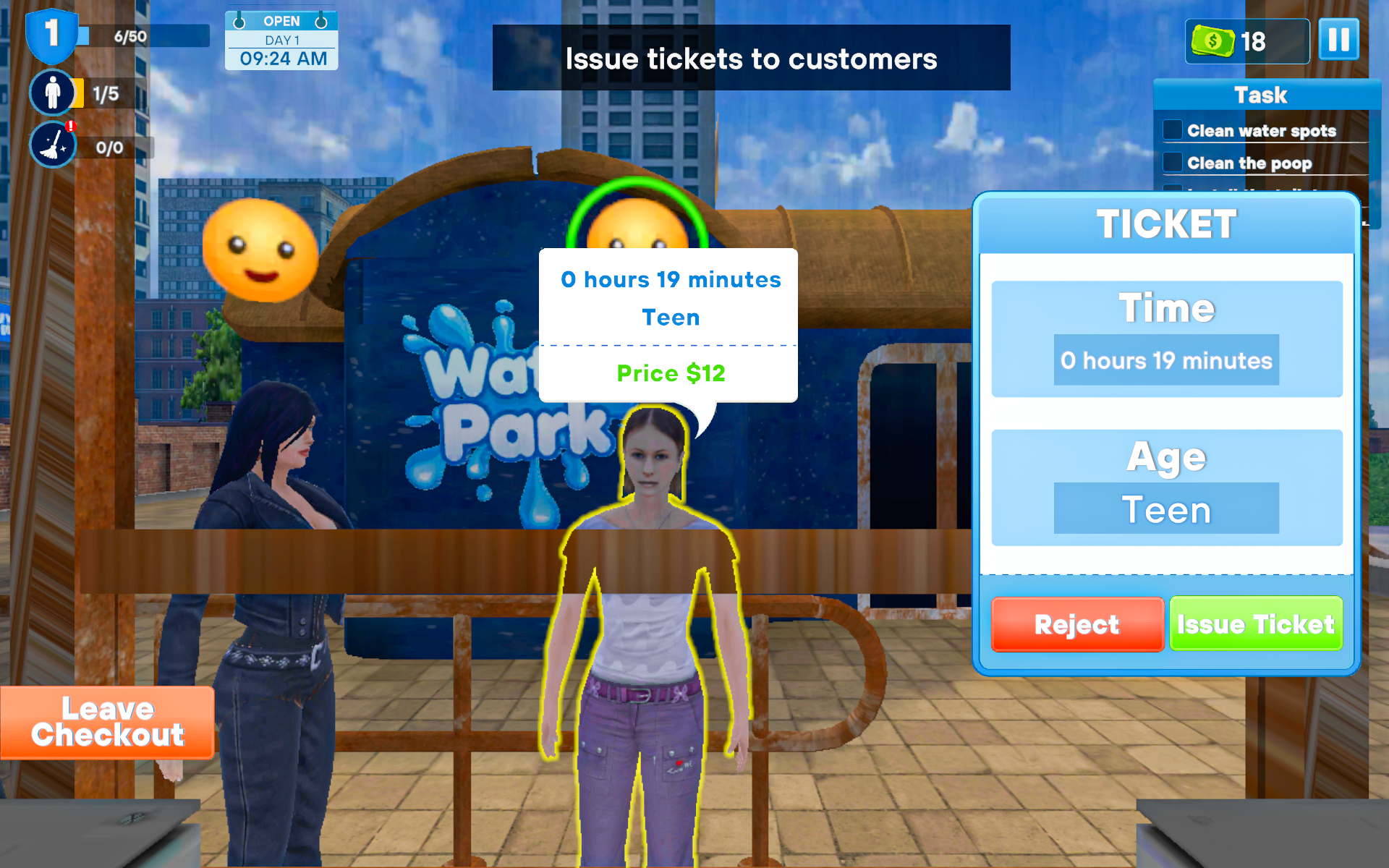 Water Theme Park Manager Simulator Game - App on Amazon Appstore