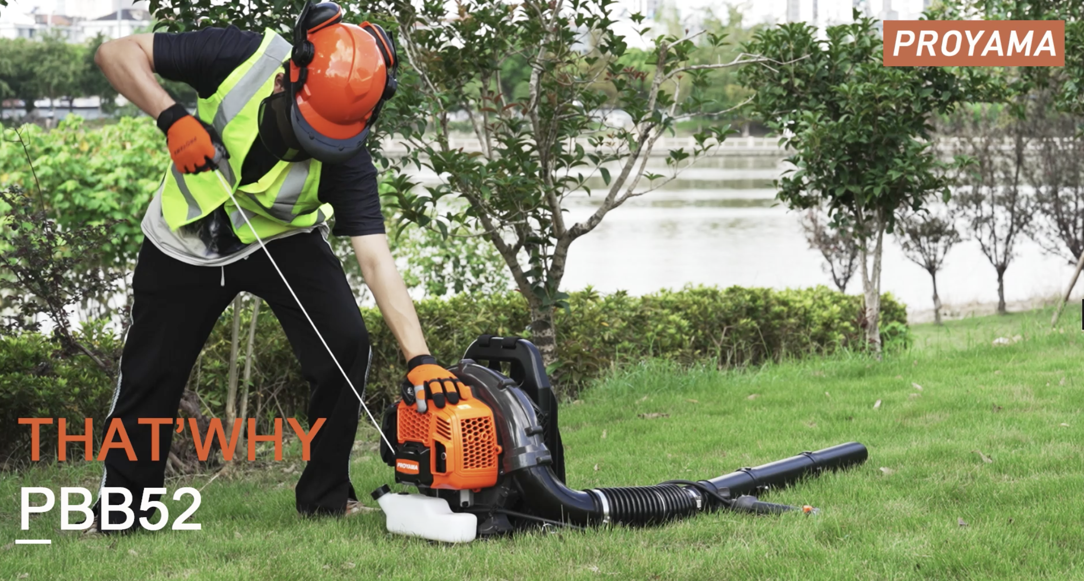 Watch Why Choose PROYAMA Backpack Leaf Blower PBB52 on Amazon Live