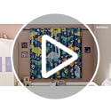 Dinosaur Blackout Curtains 2 Panels 63" Inch Drapes Boys Curtains for Bedroom Cute Dinosaur Themed Grommet Top Thermal Insulated Boys Room Curtains for Nursery, Navy Blue, 82" x 63"