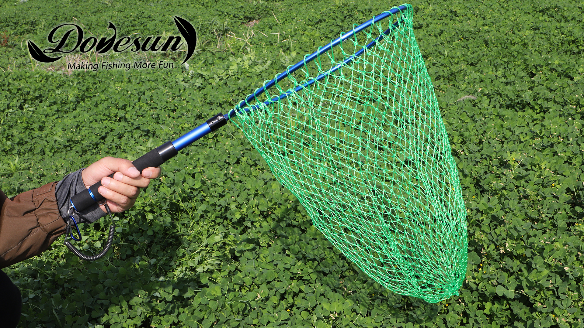 Amazon.com : Dovesun Fishing Net Fish Landing Net Foldable Fishing  Replacement Net for Freshwater Saltwater Fishing Net Replacement Netting  Green Color Handle/Frame Not Included : Sports & Outdoors