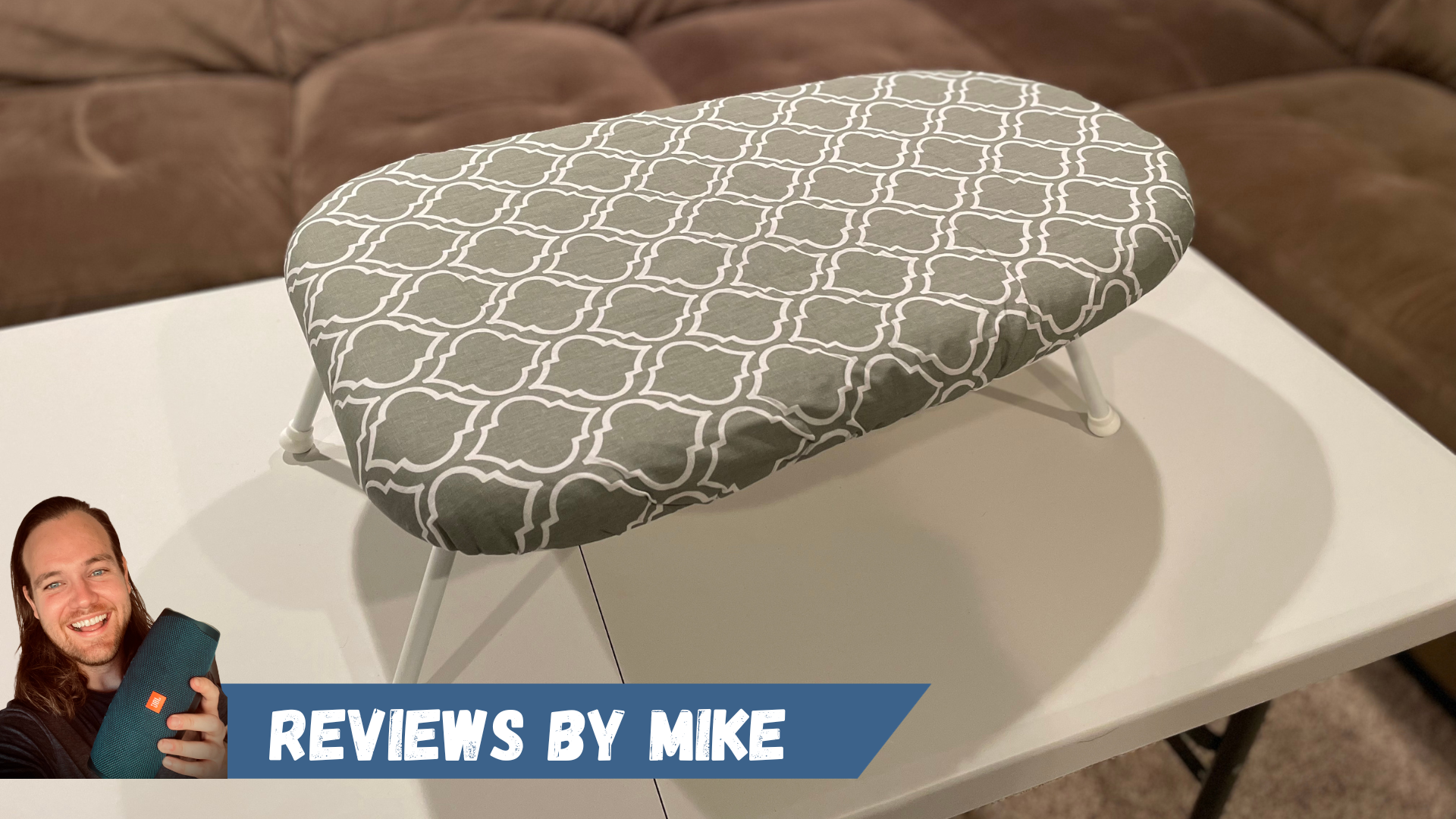 Watch Honest Review of Tabletop Ironing Board with Folding