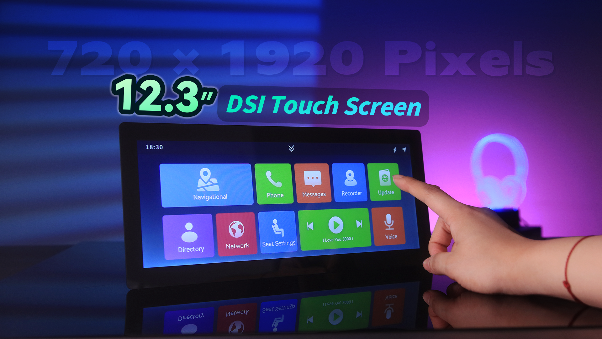 Amazon.com: Waveshare 12.3inch DSI Capacitive Touch Screen