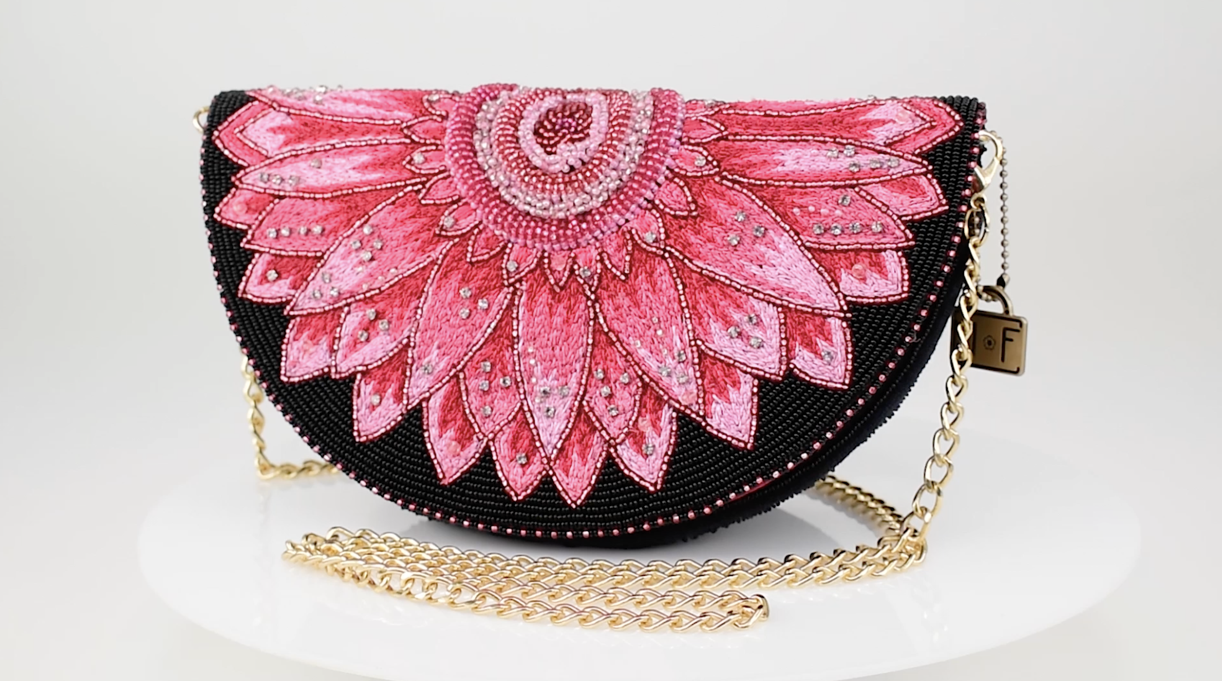 Watch Mary Frances Flirty Crossbody Clutch Handbag on Amazon Live