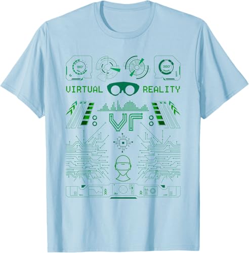 Miniatura 51 de Camiseta de realidad virtual VR Retro Gamers, Negro, S Negro,Azul Marino,Asfalto,Blanco,Azul Pastel,Arándano,Limón,Jaspeado Oscuro,Gris