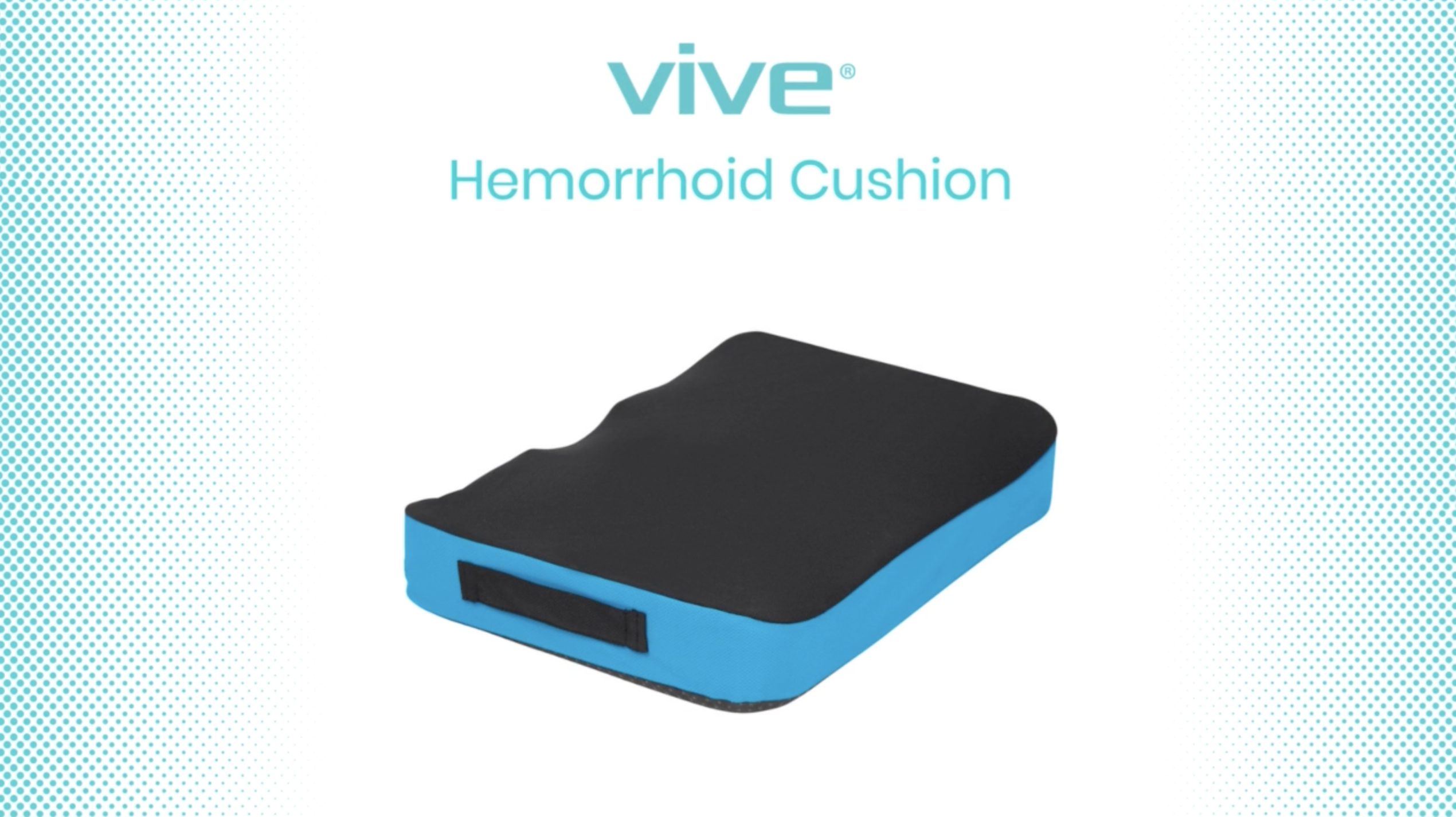 Amazon.com: Vive Discreet Hemorrhoid Pillow - Donut Cushion