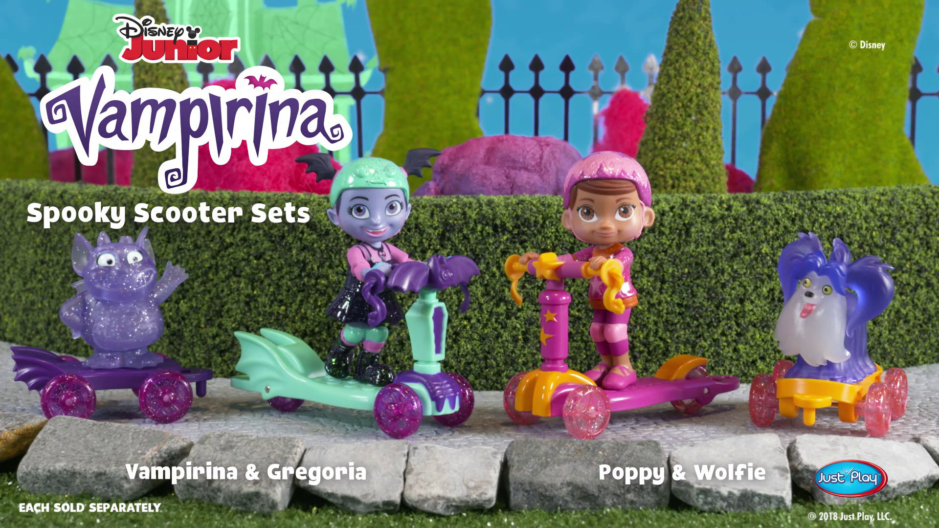 Amazon.com: Vampirina Spooky Scooter Playset, Vampirina & Gregoria