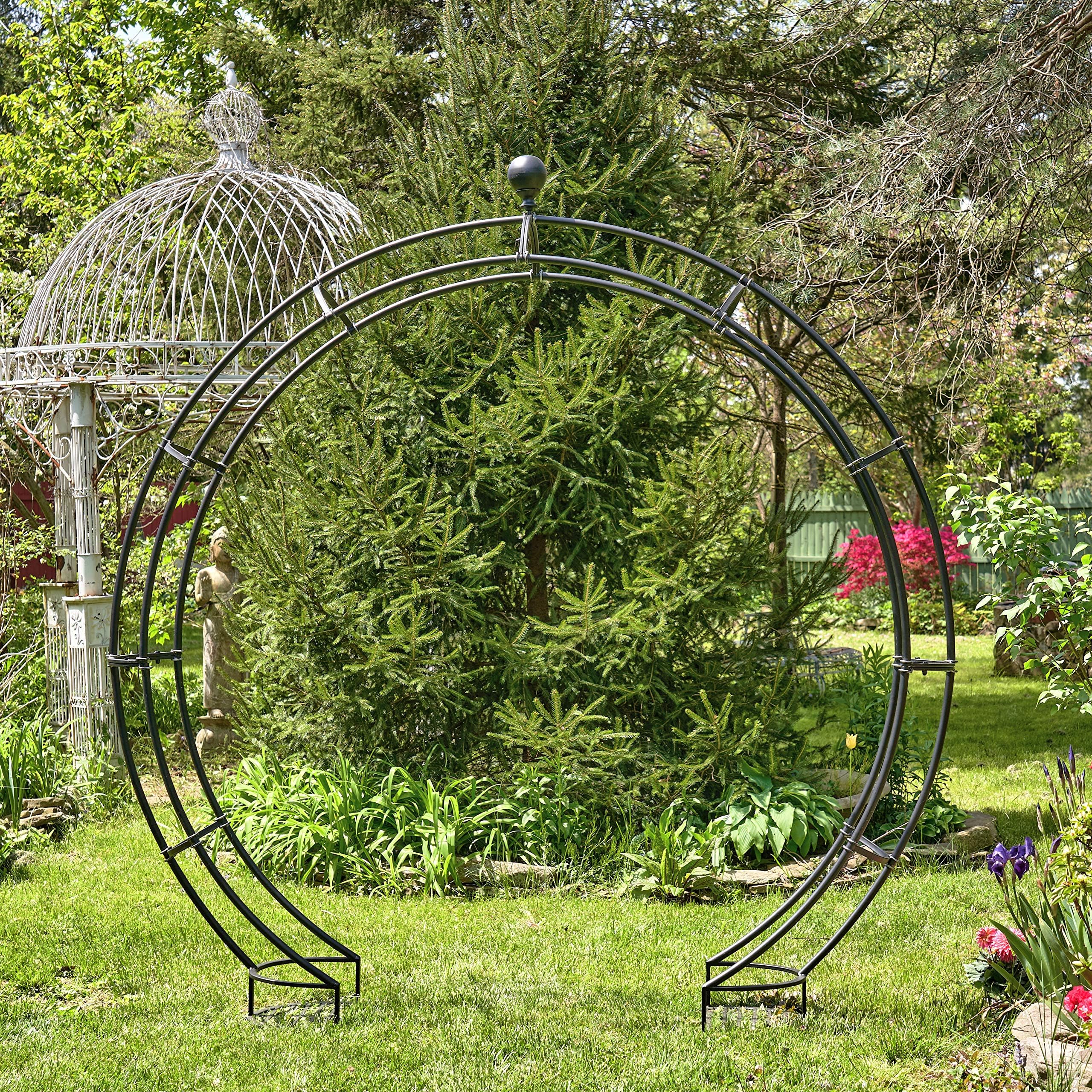 Large Elegant Round Garden Arch Moon Gate