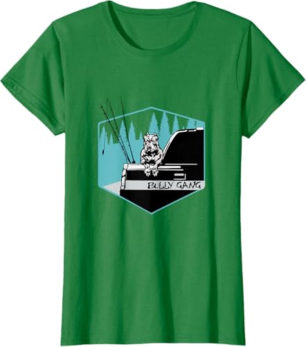 Miniatura 50 de American Bully Gang T-Shirt Black,Asphalt Grey,White,Cranberry Red,Red,Dark Green,Kelly Green,Olive Green,Lemon Yellow,Dark Heather Grey,Heather