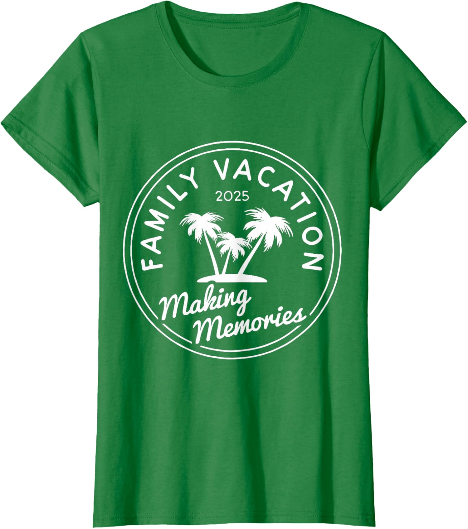 Family Vacation Making Memories Together Matching Ladies' Crewneck T-Shirt - Imagen 3 de 7