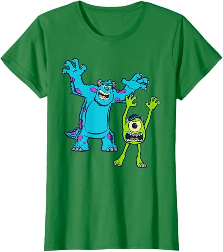 Miniatura 47 de Disney Pixar Monsters University Sulley and Mike T-Shirt Black,Navy Blue,Asphalt Grey,White,Baby Blue,Red,Kelly Green,Olive Green,Lemon