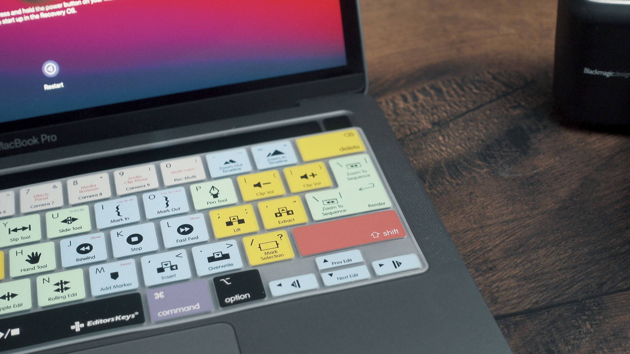 Adobe Premiere Keyboard Covers for MacBook Pro 13