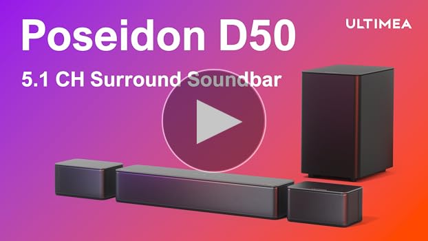 Amazon.com: ULTIMEA 5.1 Virtual Surround Sound Bar, 320W