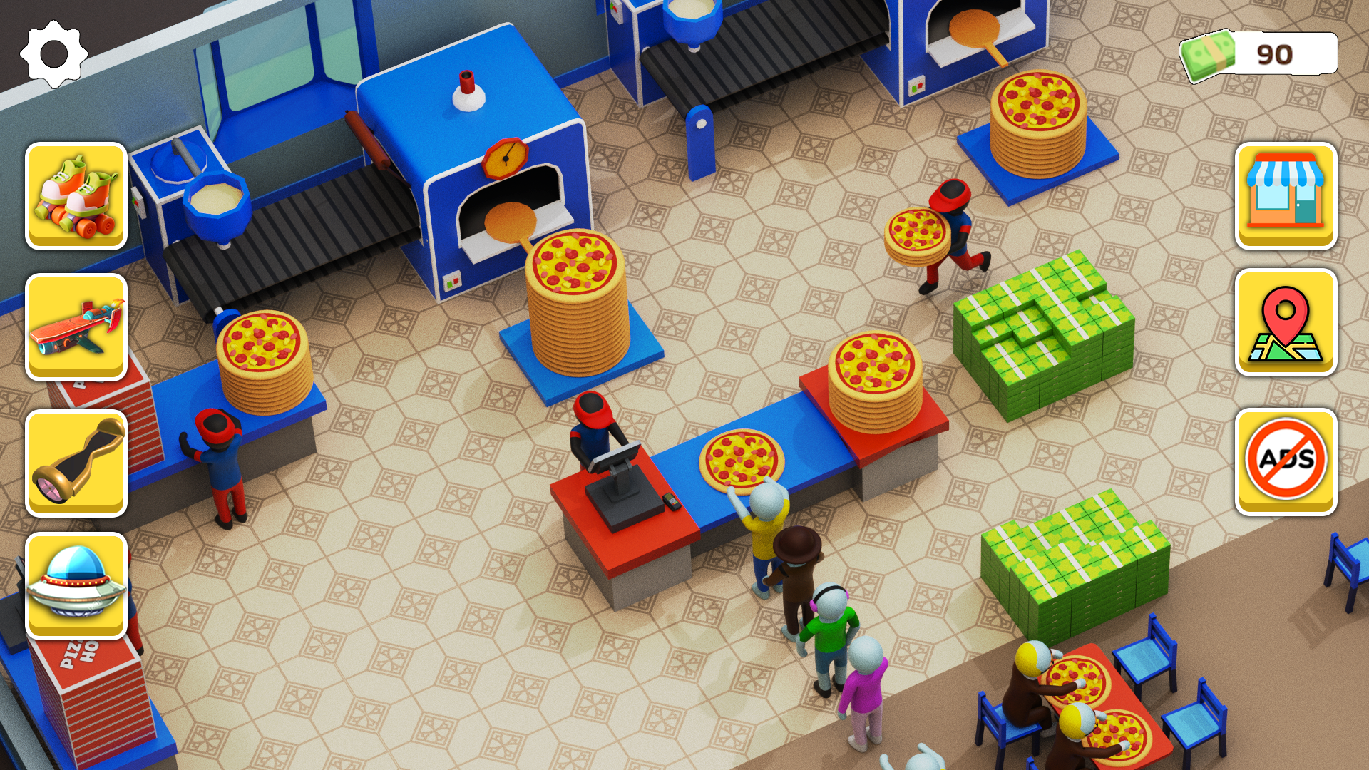Idle Pizza Restaurant - Pizza Ready Business Empire Tycoon Game - App ...