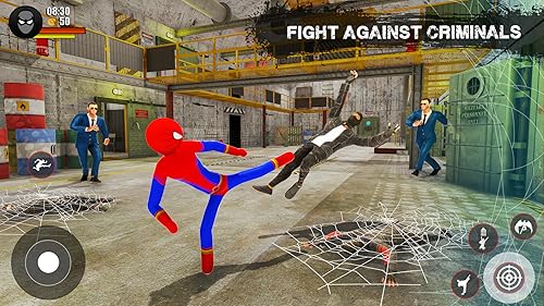 Flying Rope Hero: Superhero Games, Spider Rope Hero Games: Spider Fighting Game, Spider Superhero Ga
