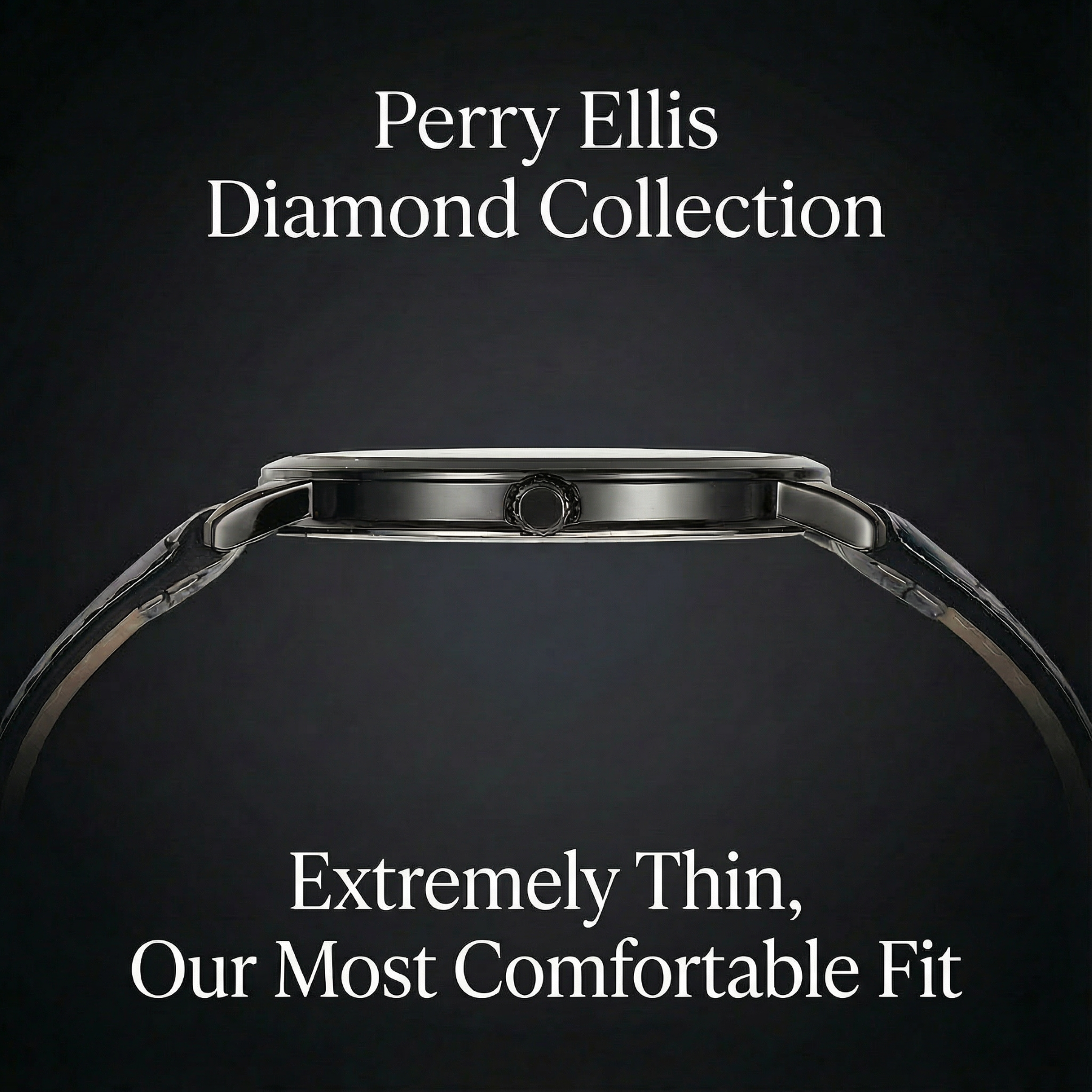 Perry Amazon.com: Perry Ellis Ultra Slim Diamond Men's Watch – Octagon