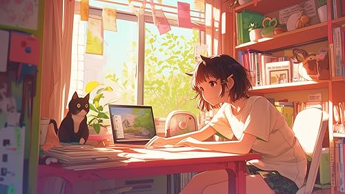 Anime Girls Screensaver: Manga Inspired with Relaxing Music, Ambient HD Videos, and Serene Sounds fo