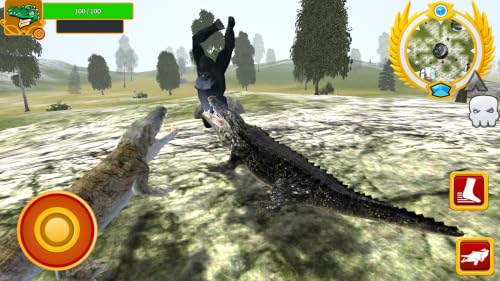 Hungry Crocodile Wild Attack Animal Hunt Simulator Game – vue 8