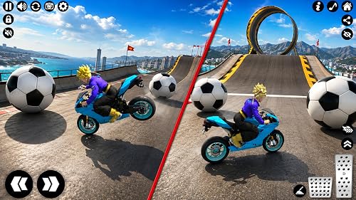 Miniatura 3 de Superhéroe Complicado Bicicleta Carrera Juegos De Niños , Araña Héroe Motor Bicicleta Carreras Juegos 3d, Imposible Mega Rampa Bicicleta Truco Juegos, Superhéroe Bicicleta Juegos Motocicleta Juegos