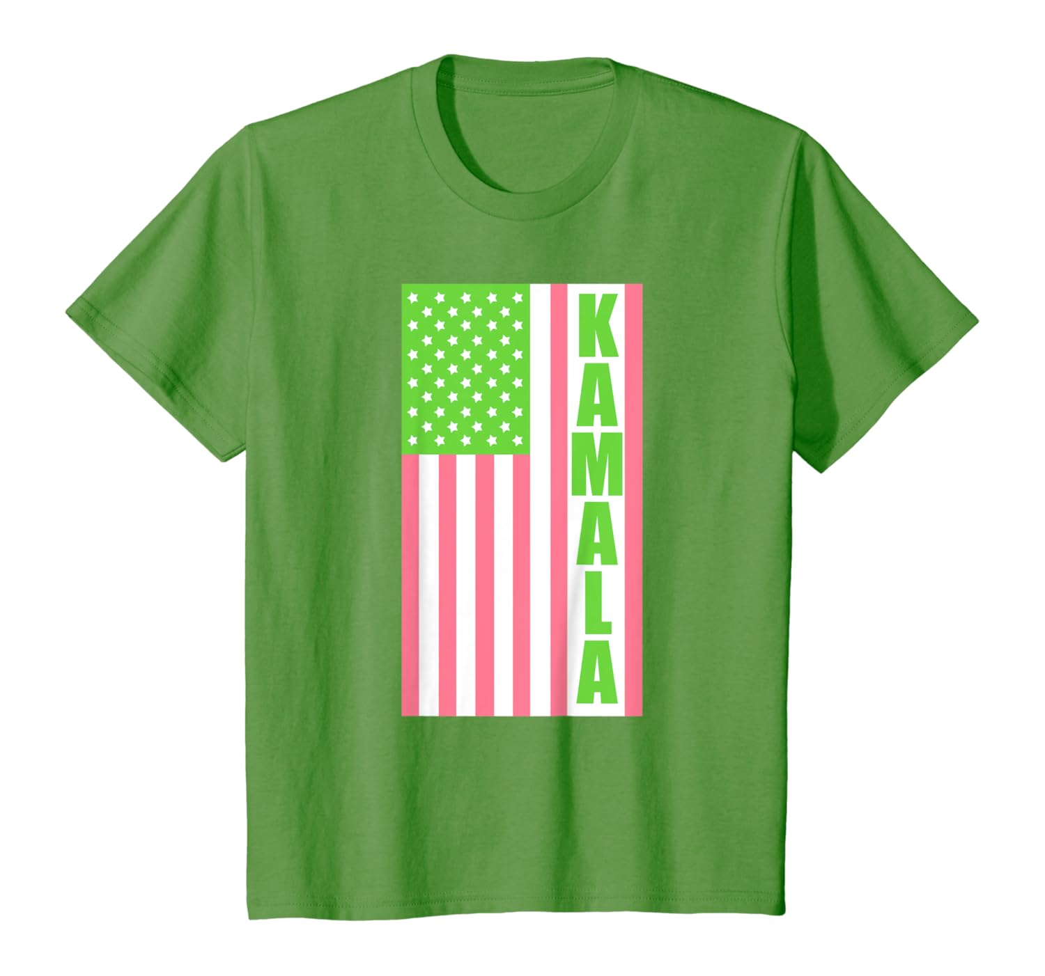 Amazon Com Kamala Harris 2020 Sorority Pink Pretty Green Flag T Shirt Clothing