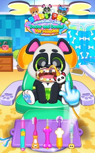 Baby Pet Vet Dentist Doctor Salon – Pets Newborn Care Hospital