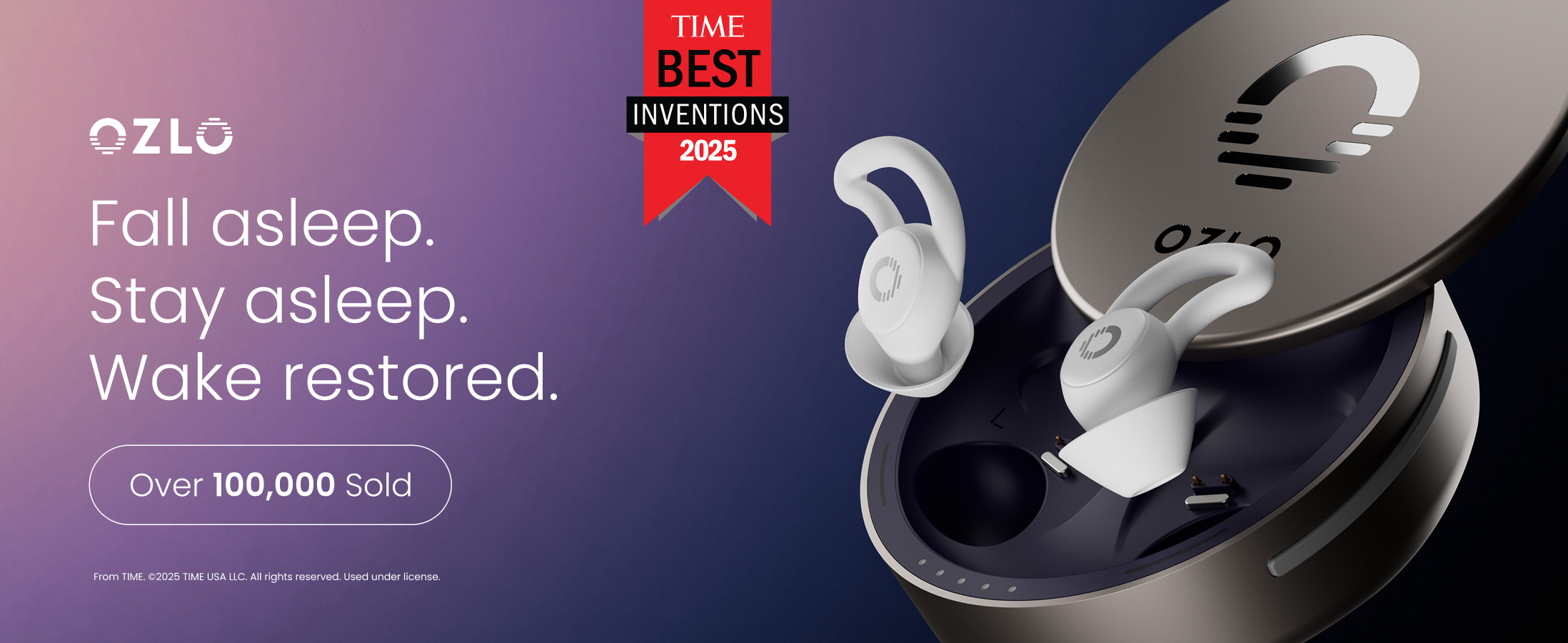 Amazon.com: Ozlo Sleepbuds® | Comfortable Side Sleeper Headphones