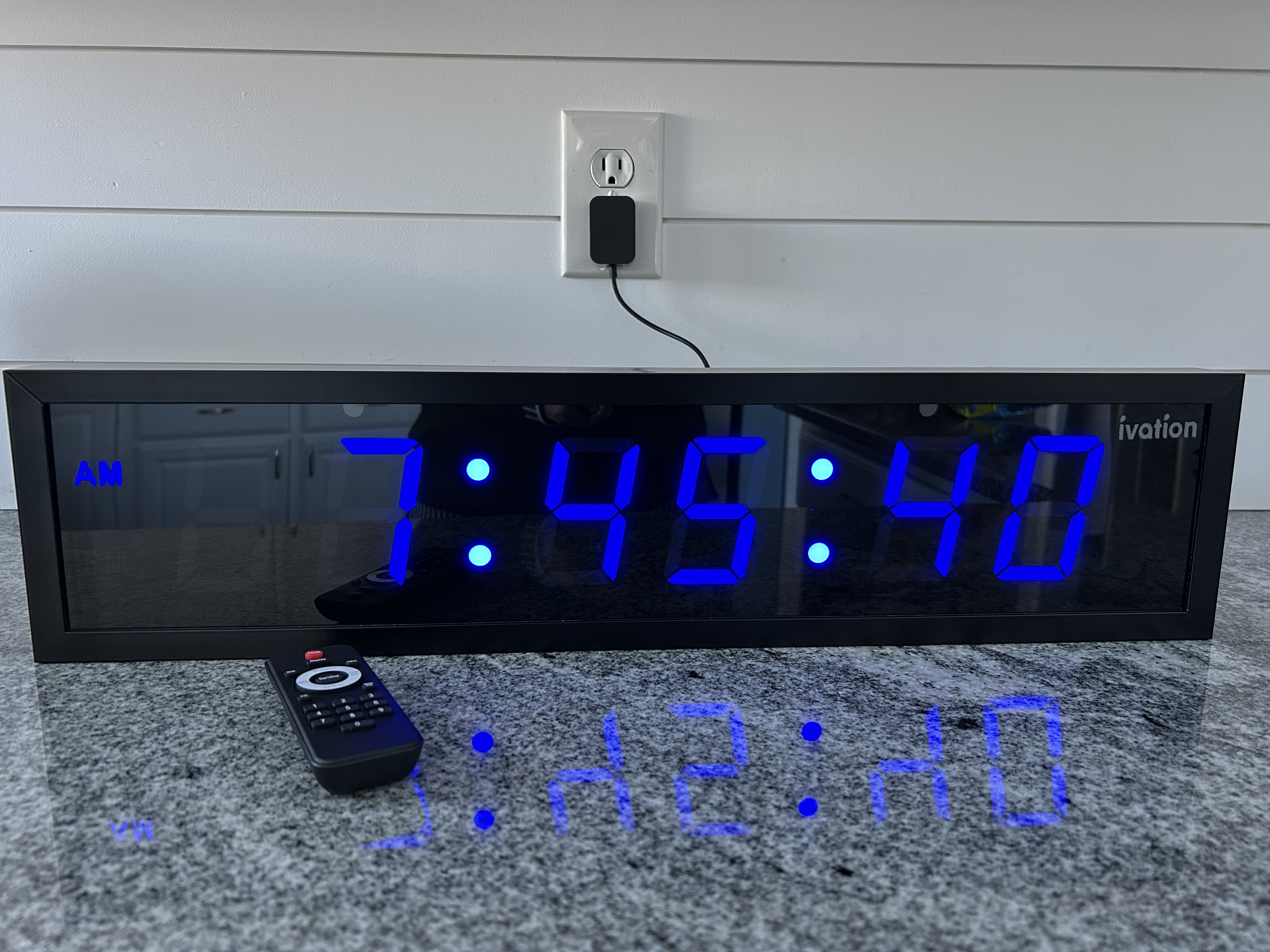 Led Clock Amazon Watch Huge 24inch LED digital clock on Amazon Live