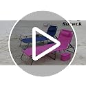 Suteck Tanning Chair with Face Hole, Folding Beach Lounge Chairs, Pink | Adjustable 5-Position Reclining Chaise, Removable Cushion & Pillow, Cooler Bag, 500Lbs Heavy-Duty for Outdoor Camping& Home image 7