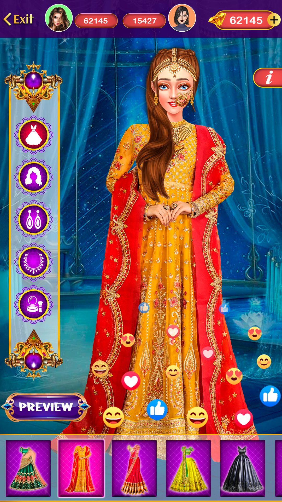 Indian Makeover Dress Up Games For Girls 2023 Dress Up Competition Games