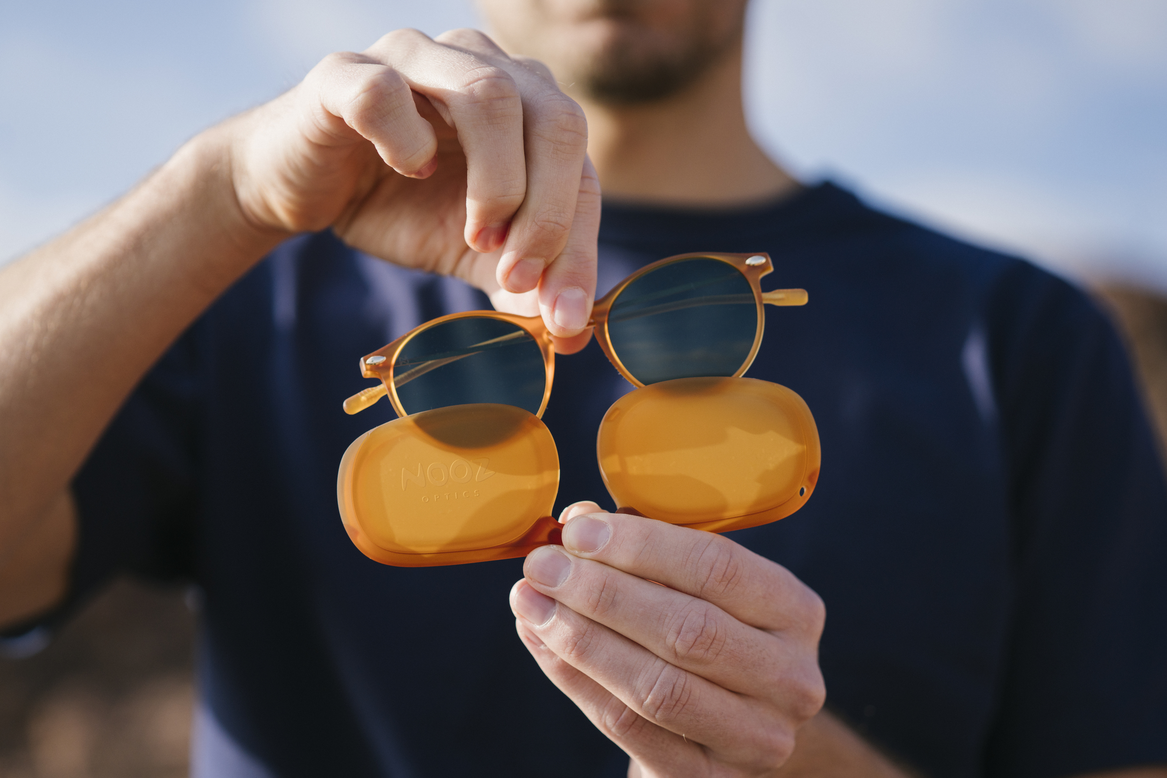 Occhiali Da Naso Da Lettura NOOZ Occhiali Da Lettura Forma Rotonda