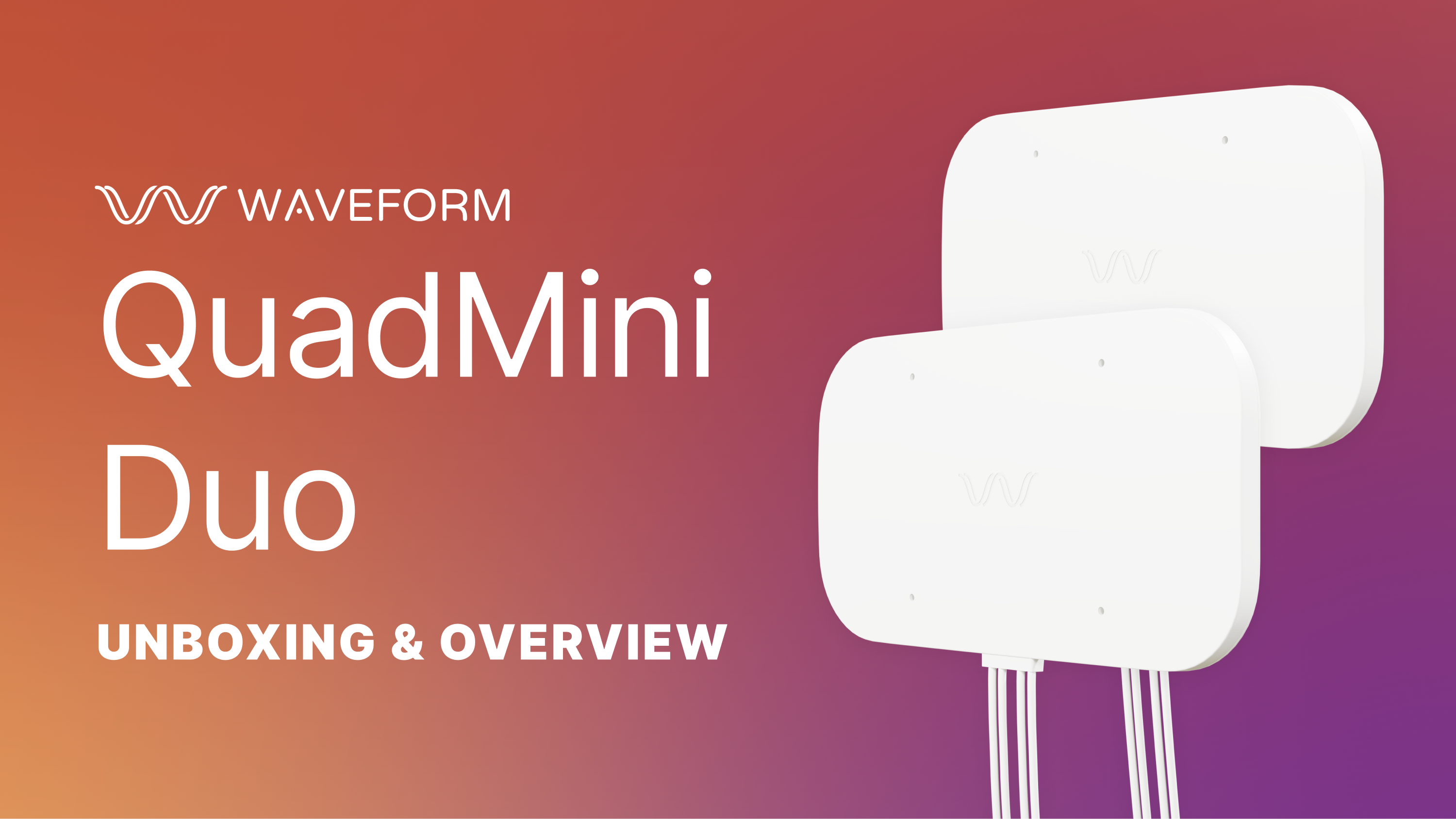 Amazon.com: Waveform QuadMini Duo: 8x8 MIMO Low-Profile Antenna