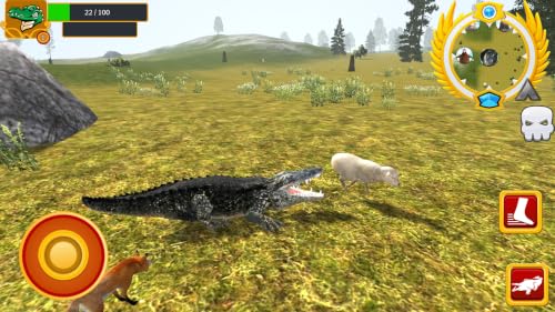 Hungry Crocodile Wild Attack Animal Hunt Simulator Game – vue 9