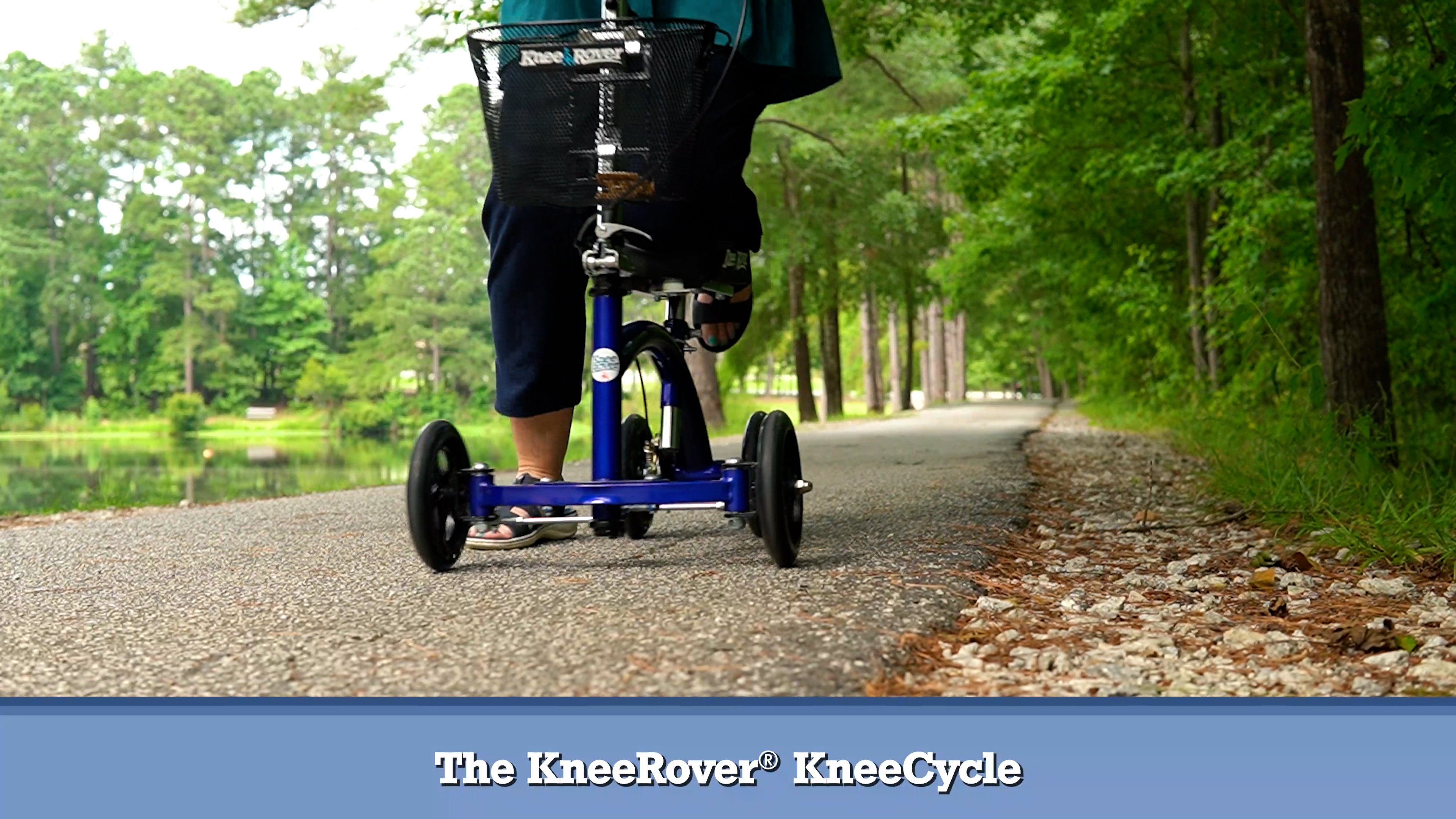 Amazon.com: KneeRover Deluxe KneeCycle Steerable Knee Walker