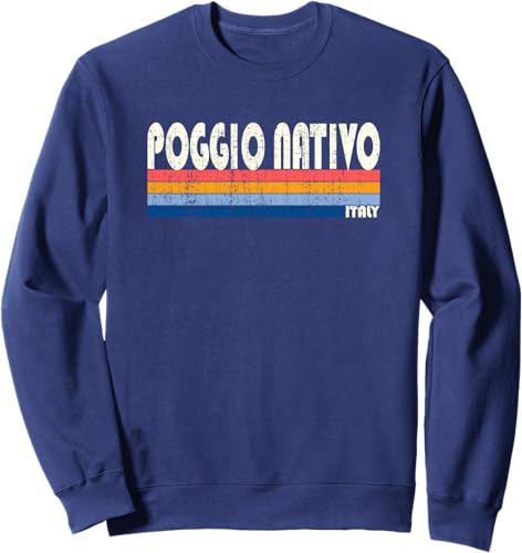 Miniatura 5 de Poggio Nativo, Italy Retro 70s 80s Style Sweatshirt