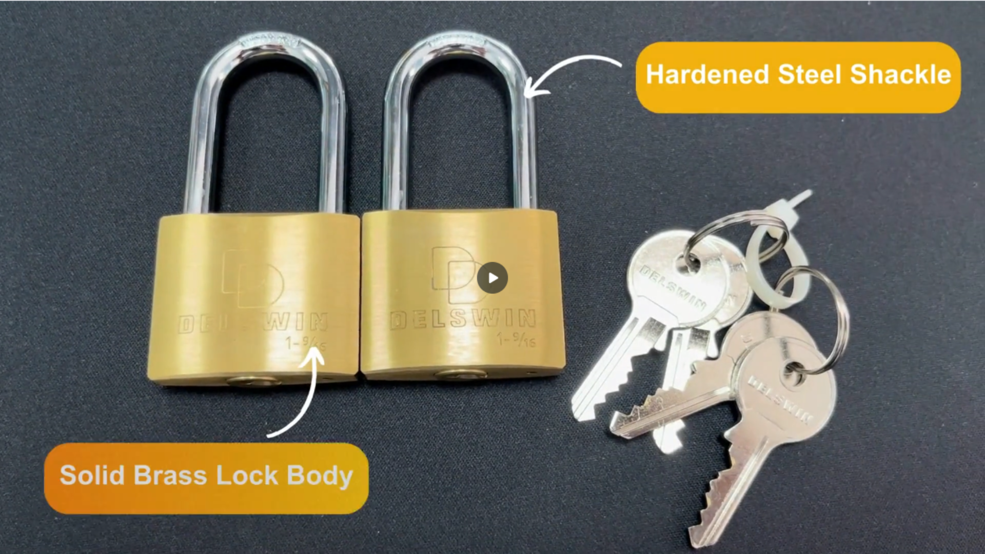 SEPOX® Arine Grade Outdoor Padlocks Keyed Alike, 40 Heavy-Duty Solid - View #4