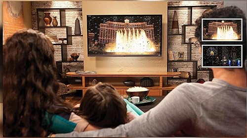 fontes chuvosas gratuitas HD - decore sua tela de tv com belas paisagens na sua TV hdr 8k 4k e dispo