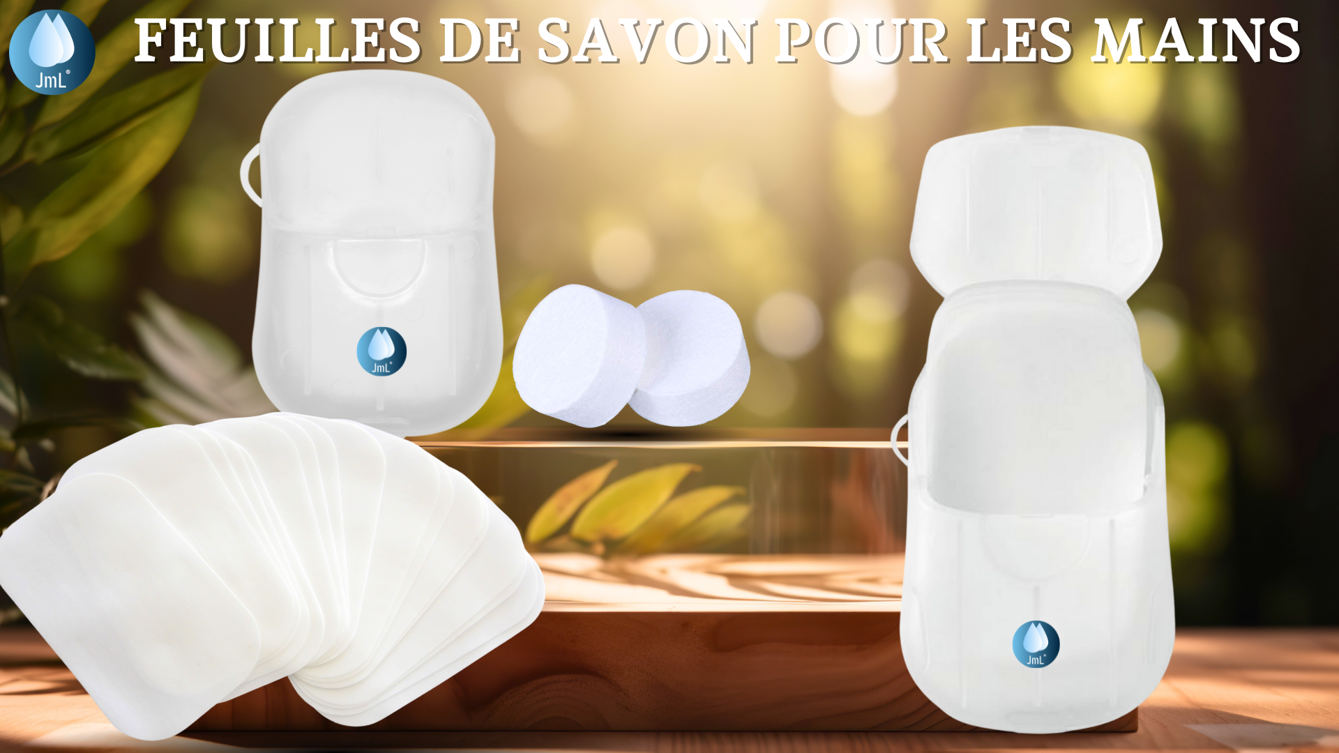 Savon En Papier Portable - 3 Boîtes De 50 Feuilles Chacune - Générique, Neuf