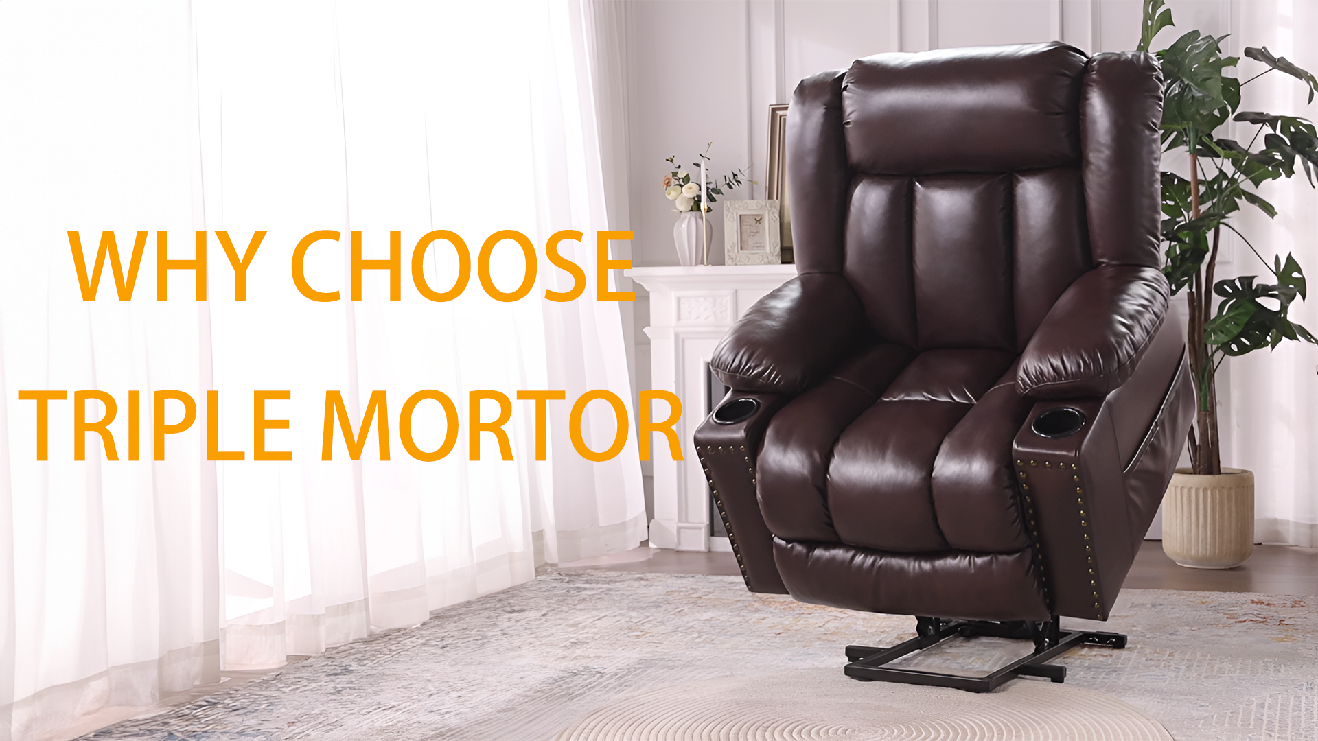 Watch Triple motor power lift chairs for elderly 7523C on Amazon Live