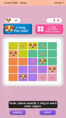 Dog Sudoku: Puppy Brain Puzzle , Find The Dogs In Dogdoku Game – vue 4
