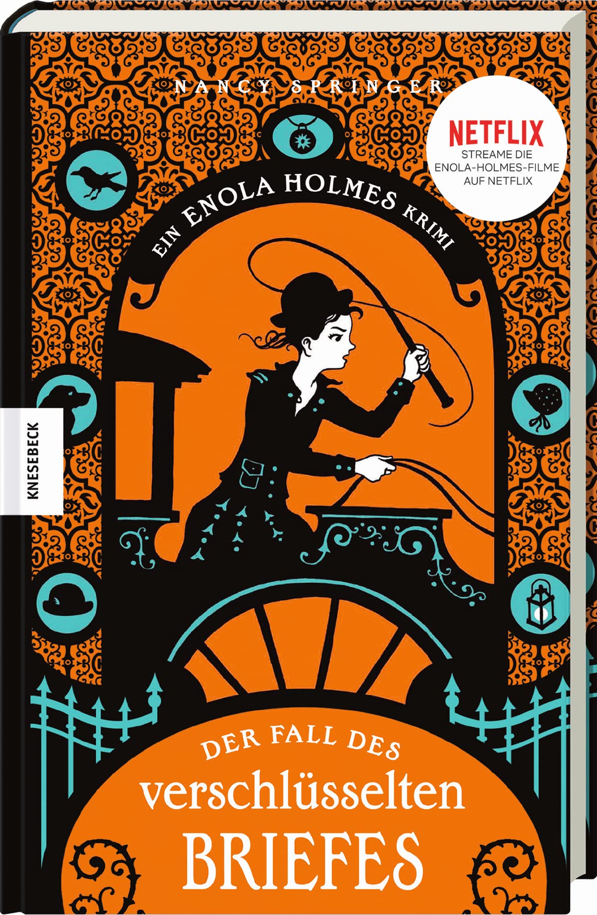 Der Fall des verschlüsselten Briefes: Ein Enola-Holmes-Krimi: Band 6. Die Krimi-Buchreihe zu den Netflix-Filmen
