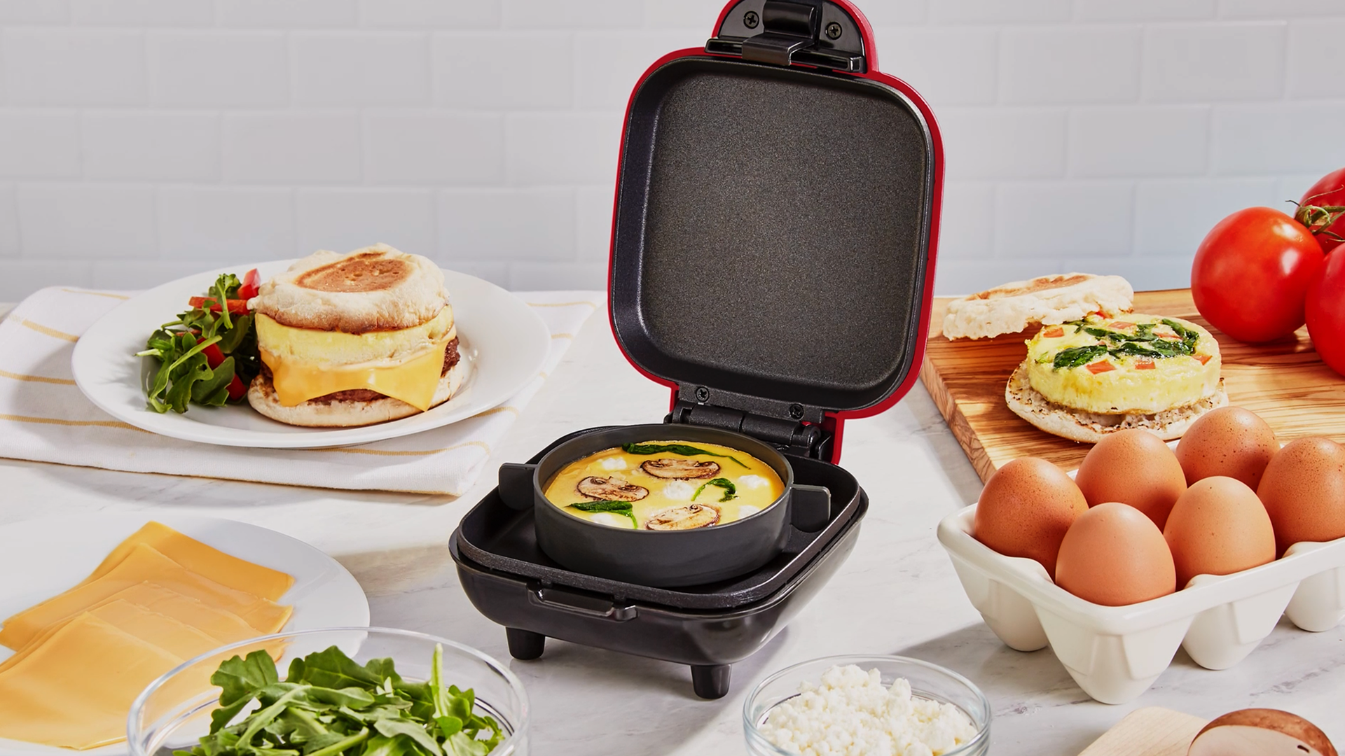 【美品】dinoworks egg foodie black L Amazon.com: DASH Deluxe Sous Vide Style Egg Bite Maker with