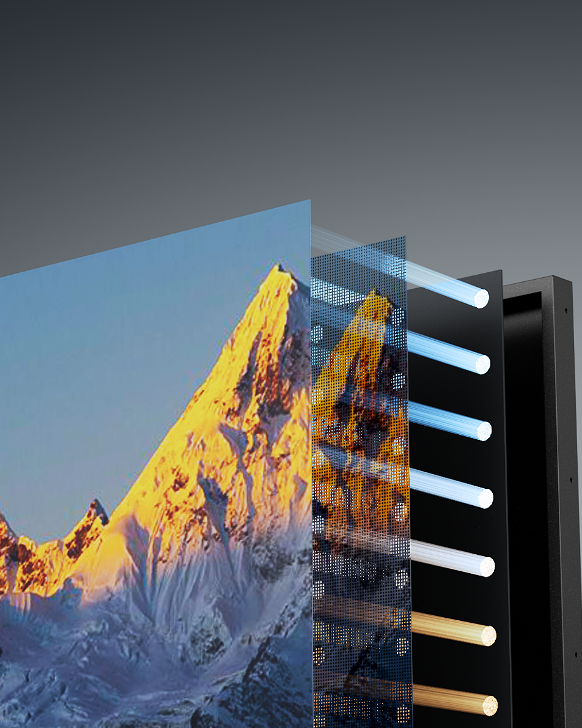 Amazon.com: SYLVOX Outdoor TV, 55-Inch Helio QLED Mini LED TV