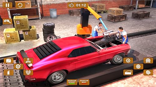 自動車整備士車両修復シミュレーターゲーム 2024: ジャンクヤードでの