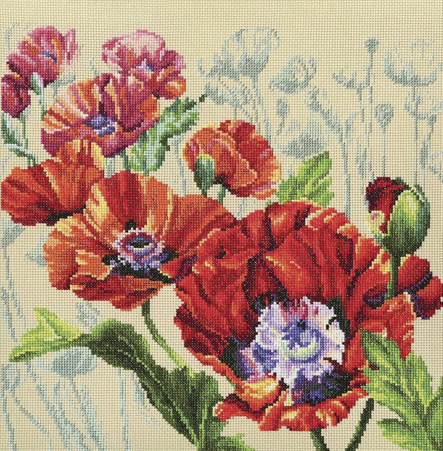 RTO Counted Cross Stitch Kit Inspiration M452, 30x30 cm, DIY