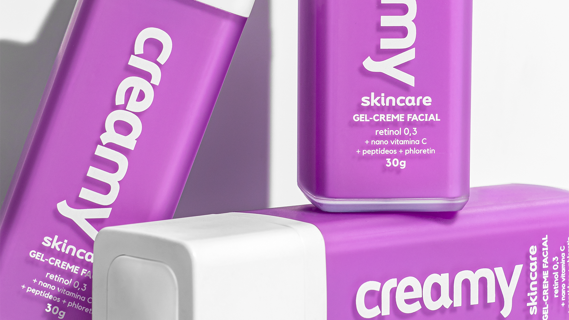 Creamy Skincare Gel-Creme Retinol 30g | Melhora Rugas Profundas