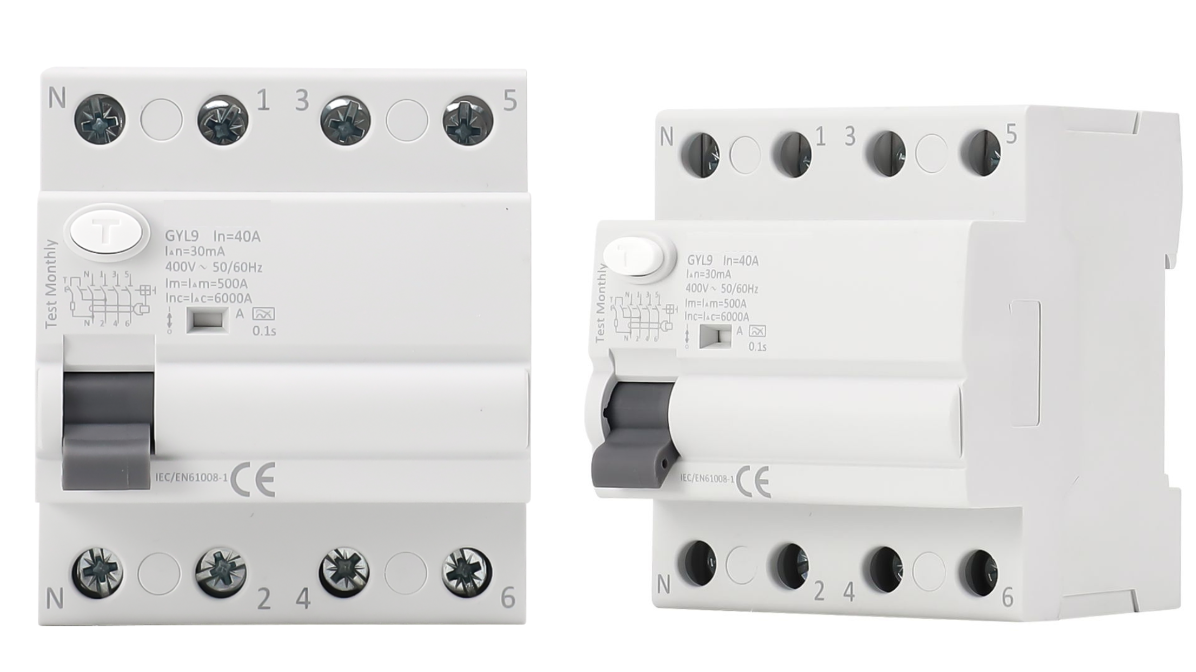 Interruttore Magnetotermico 2P 63A CHENGPI - Per Quadri Elettrici Con Guida DIN