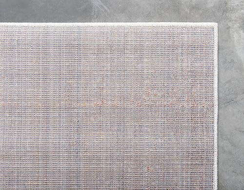 Miniatura 16 de Unique Loom Helios Collection - Santorini - Alfombra rectangular de 5 pies 1 pulgada x 8 pies, beige marfil y dorado